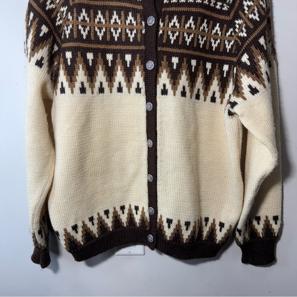 Viking Knit Vintage Handmade in Norway for Rasmussen Size Ladies Large - Picture 4 of 11